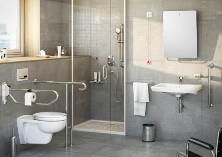 Oglinda reglabila pentru persoane cu nevoi speciale / handicap | A44002 [6]