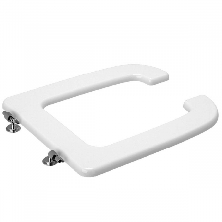 Pentru persoane cu nevoi speciale - Capac WC pentru persoane cu nevoi speciale / handicap, polyester, cu balamale metalice, fixare de sus | 79-003-003