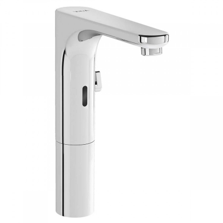Baterii sanitare - Baterie lavoar baie touchless cu senzor pentru lavoar tip bol cu baterii | A47123EXP