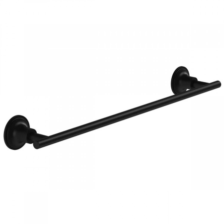 Suporturi prosoape de baie - Suport pentru prosop baie, 45cm, negru mat | A4454836
