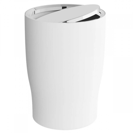Accesorii - Trash bin, crom/mat alb | A4430057