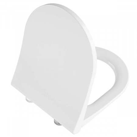 Capace WC - Universal slim & wrap capac WC forma rotunda (duroplast, inchidere lenta soft close, detasabil cu balamale metalice, fixare de sus, functie de eliberare rapida) | 131-003R009
