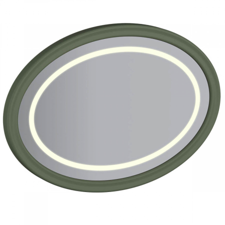 Mobilier de baie - Flat mirror 100cm, retro green | 65828