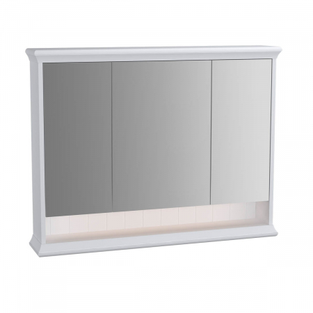 Mobilier de baie - Mirror cabinet 100cm, alb mat | 62234