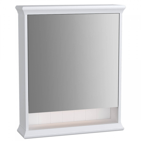Mobilier de baie - Mirror cabinet, 65cm, mat ivory, stanga | 62227