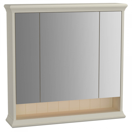Mobilier de baie - Mirror cabinet 80cm, mat ivory | 62233