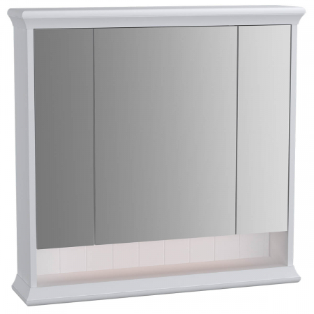 Mobilier de baie - Mirror cabinet 80cm, alb mat | 62231