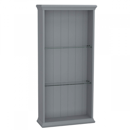 Mobilier de baie - Open unit, 55cm, mat grey | 62253