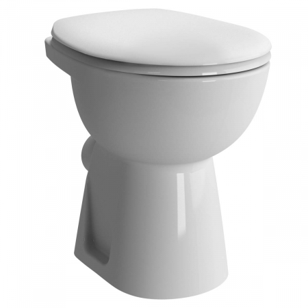 Pentru persoane cu nevoi speciale - Vas WC pentru persoane cu nevoi speciale / handicap stativ spatele deschis, 48cm, inalt | 5814B003-0087