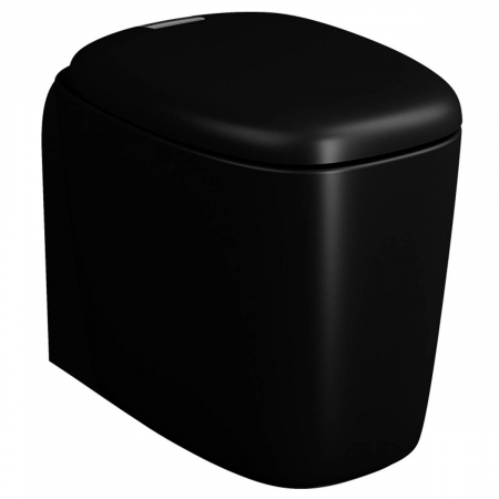 Vase de toaleta - Vas WC rimless stativ lipit de perete, 55cm, cu iesire universala | 7815B483-0075
