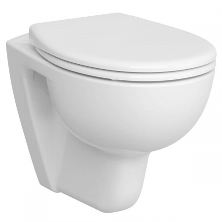 Pentru persoane cu nevoi speciale - Vas WC rimless suspendat pentru persoane cu nevoi speciale / handicap, 54cm | 7712B003-0075