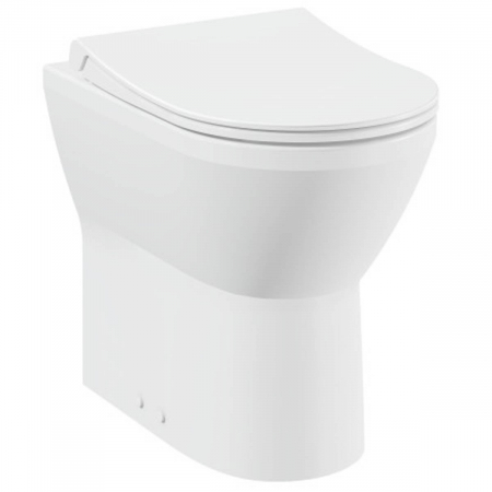 Vase de toaleta - Vas WC stativ lipit de perete, inalt 54cm | 7134B003-0075