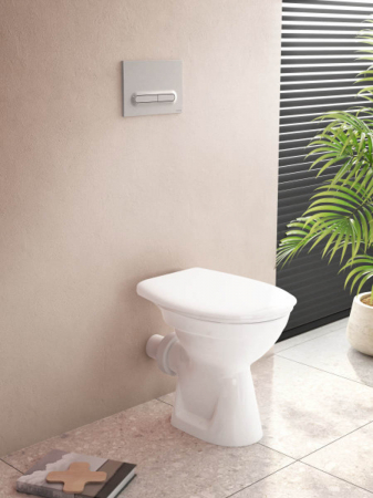 Vas WC stativ spatele deschis, 46cm evacuare orizontala | 6858L003-0101 [2]