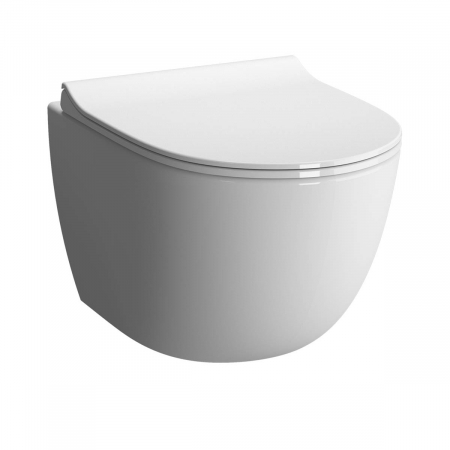 Vase de toaleta - Vas WC suspendat 50cm, compact | 4337B003-0075