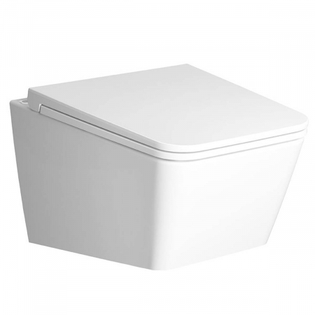 Vase de toaleta - Vas WC suspendat rimless 56cm, alb | 7245B403-0075