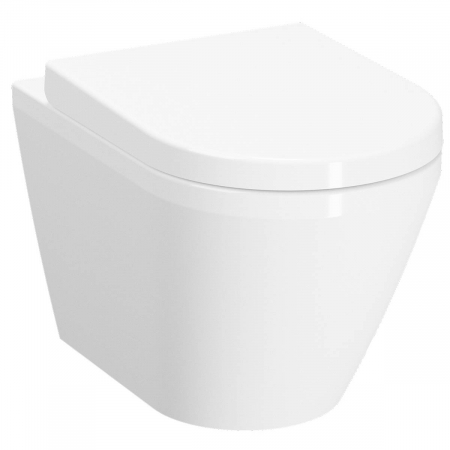 Vase de toaleta - Vas WC suspendat rimless fixare ascunsa 52cm | 7041B003-0075