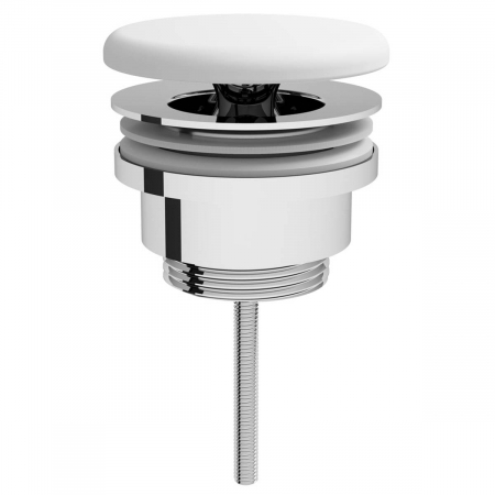Ventil / capac scurgere din ceramica alb mat | 6392L001-0159