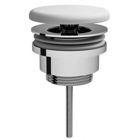 Ventil / capac scurgere din ceramica alb mat | 6392L401-0159