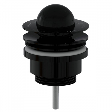 Ventile si sifoane lavoar - Ventil scurgere negru lucios push-open | A4517039