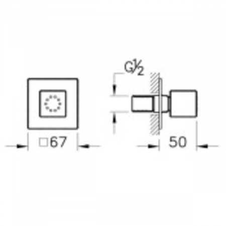 Jet de apa pentru dus | A45689EXP [1]