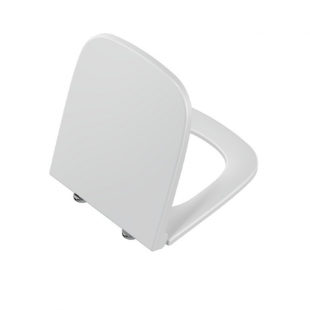 Capace WC - Capac WC, duroplast, inchidere lenta soft close, detasabil cu balamale metalice, fixare de sus | 177-003-009