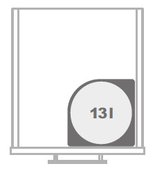 REJS-Cos de gunoi pivotant ,automat ,13 litri [2]