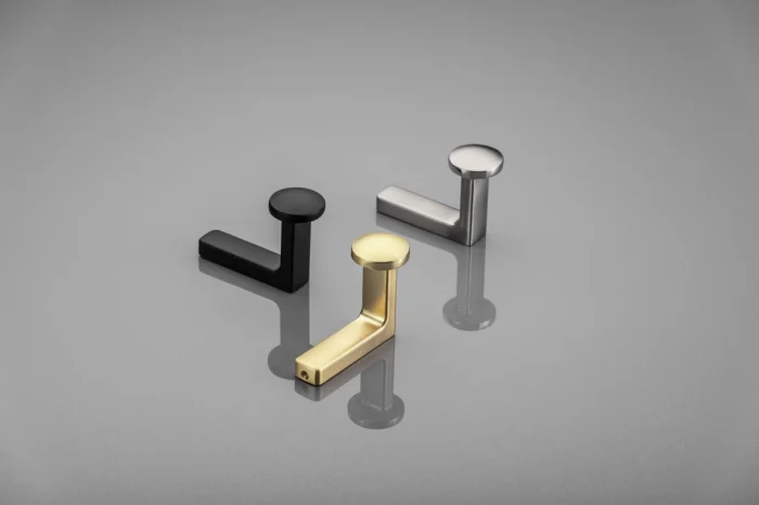 Agatatoare cuier ARCO 62x46 mm, gold [3]