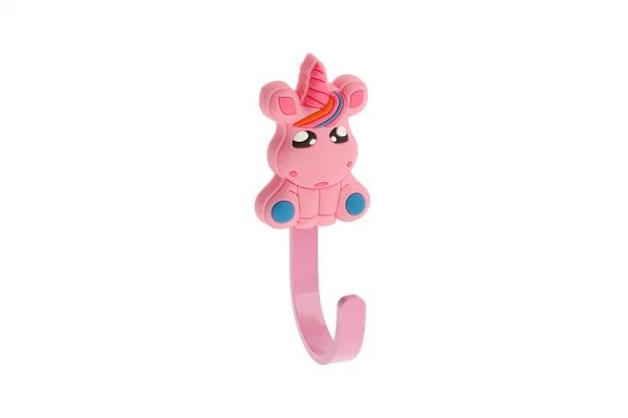 Agatatoare cuier copii UNICORN 34x90 mm, roz [1]