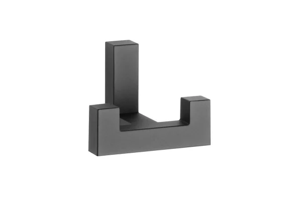 Agatatoare cuier K2202 52x40 mm, 2 agatatori, negru mat [1]