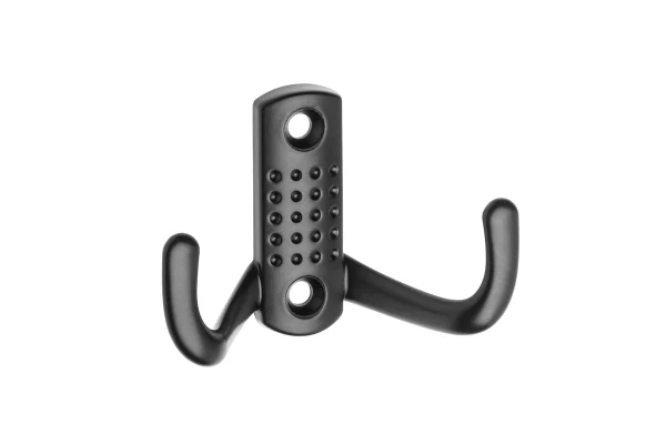 Agatatoare cuier K23 B0 70x47 mm, 2 agatatori, negru mat [1]