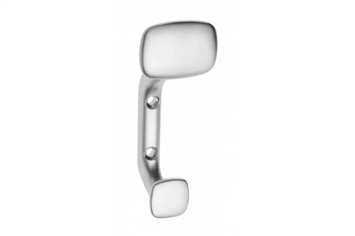 Agatatoare cuier Toledo 44x112 mm, 2 agatatori, aluminiu [1]