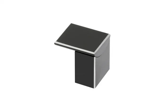 Buton mobila ARES 30x25 mm, negru mat [2]
