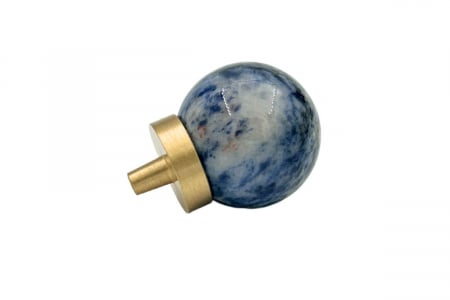 Buton mobila Blue Marble 30x40 mm, alama [2]