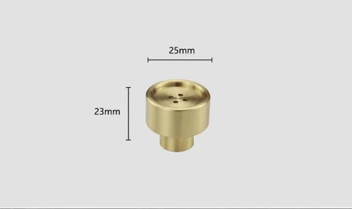Buton mobila HK0017 26x23 mm, alama [2]