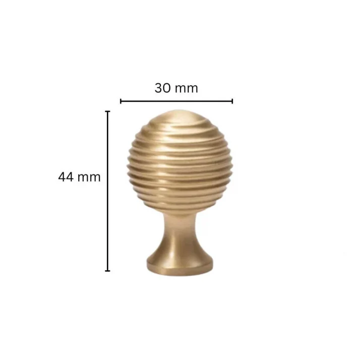 Buton mobila HK0400 30x44 mm, alama [2]
