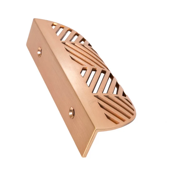 Buton mobila LEAF 96 mm, rose gold [2]
