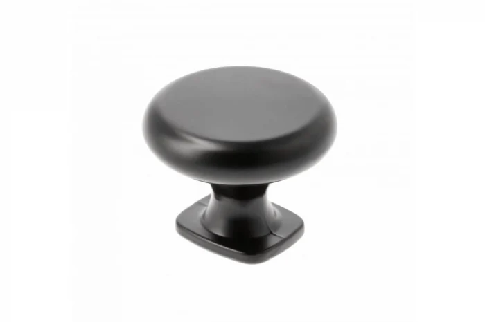 Buton mobila LORENA 33x26 mm, negru mat [1]