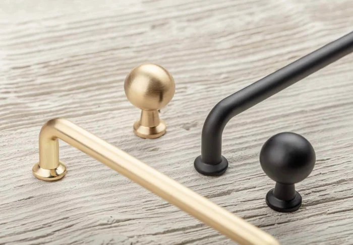 Buton mobila NORD 20x33 mm, brushed gold [3]