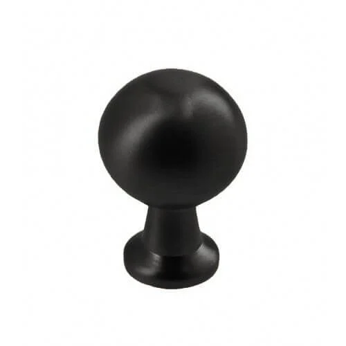 Buton mobila NORD 20x33 mm, negru mat [1]
