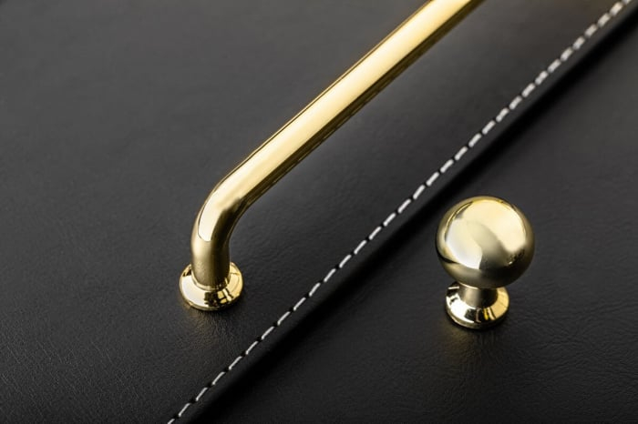 Buton mobila NORD 20x33 mm, shiny gold [3]