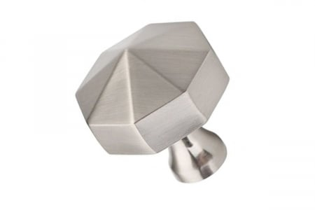 Buton mobila OCTAGON 27x28 mm, inox [3]