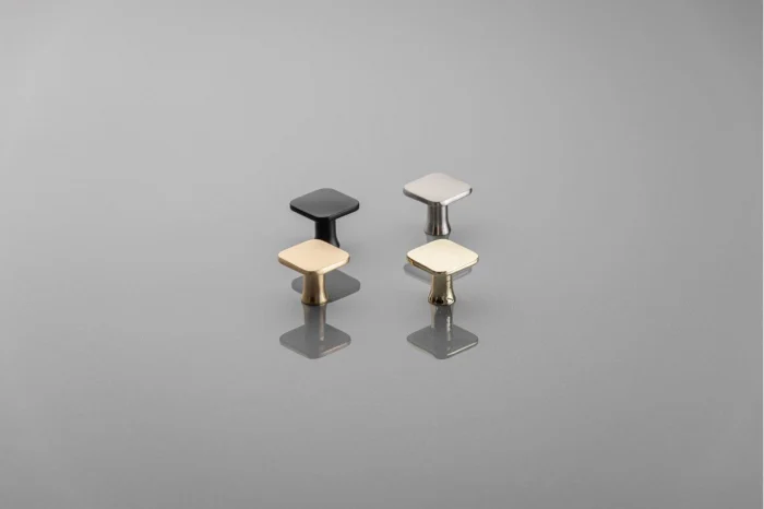 Buton mobila PIAZZA 30x30 mm, brushed gold [3]