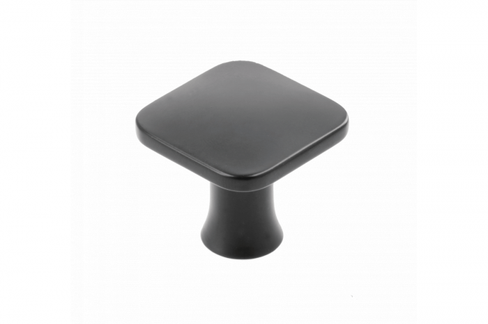 Buton mobila PIAZZA 30x30 mm, negru mat [1]