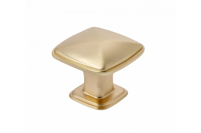 Buton mobila POINT 30x24 mm, brushed gold [1]