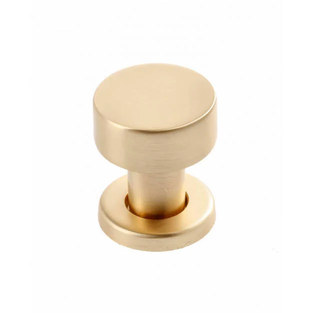 Buton mobila RING 26x31 mm, brushed gold [1]