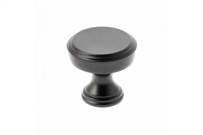 Buton mobila SONET 25x24 mm, negru mat [1]
