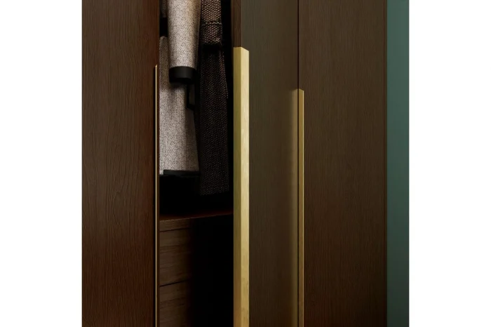 Buton mobila TREX CROSS 1200 mm, brushed gold [5]