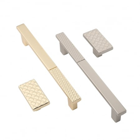 Buton mobila VIGO 42x25 mm, brushed gold [2]