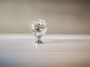 Buton mobila White Crystal 30x43 mm [4]