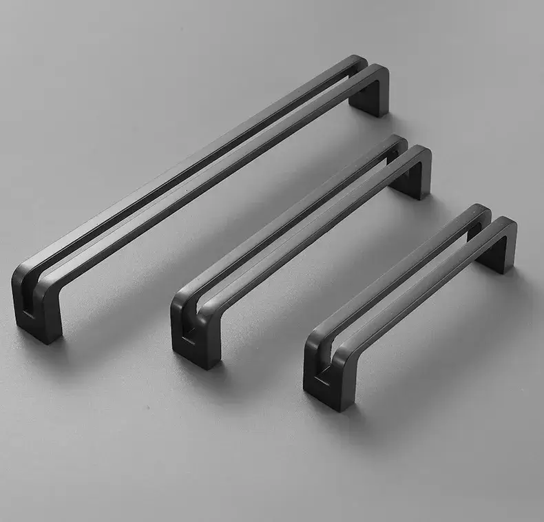 Maner mobila 63135 192 mm, negru mat [3]